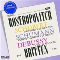 Schubert/ Schumann/ Debussy - Verk För Cello in the group CD / Klassiskt at Bengans Skivbutik AB (636005)