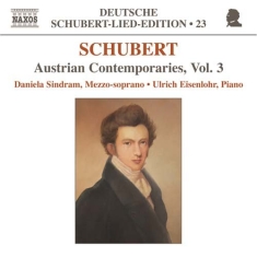 Schubert: Sindram/Eisenlohr - Austrian Contemporaries Vol. 3
