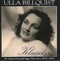 Ulla Billquist - Klassiker in the group OTHER / Övrigt /  at Bengans Skivbutik AB (637749)