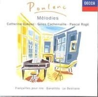 Poulenc - Mélodies in the group CD / Klassiskt at Bengans Skivbutik AB (643103)