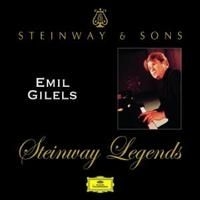 Gilels Emil Piano - Steinway Legends in the group CD / Klassiskt at Bengans Skivbutik AB (645525)
