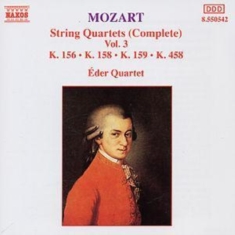 Mozart Wolfgang Amadeus - String Quartets Vol 3