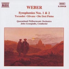 Weber Carl Maria Von - Symphony Nos 1 & 2