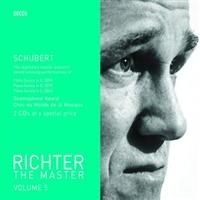 Richter Sviatoslav Piano - Plays Schubert - The Master Vol 5 in the group CD / Klassiskt at Bengans Skivbutik AB (648444)
