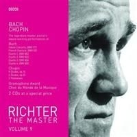Richter Sviatoslav Piano - Plays Bach/Chopin - Master Vol 9 in the group OTHER / Övrigt /  at Bengans Skivbutik AB (653633)