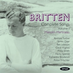Britten - Complete Songs Vol 1