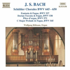 Bach Johann Sebastian - Schubler Chorales