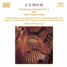 Bach Johann Sebastian - Kirnberger Chorales Vol 1