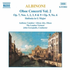 Albinoni Tomaso - Oboe Concerto Vol 2