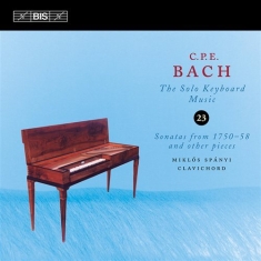 Cpe Bach - Solo Keyboard Music Vol 23