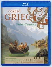Grainger/Kristiansand So/Gupta - Grieg Piano Concerto (Blu-Ray, Audi