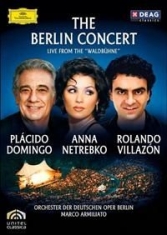 Netrebko/ Villazon/ Domingo - Berlin Concert - Waldbühne in the group OTHER / Music-DVD & Bluray at Bengans Skivbutik AB (884807)
