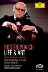 Rostropovich Mstislav Cello - Life And Art in the group OTHER / Music-DVD & Bluray at Bengans Skivbutik AB (886230)