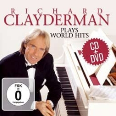 Clayderman Richard - Plays World Hits (2Cd+Dvd) in the group OTHER / Övrigt /  at Bengans Skivbutik AB (992775)