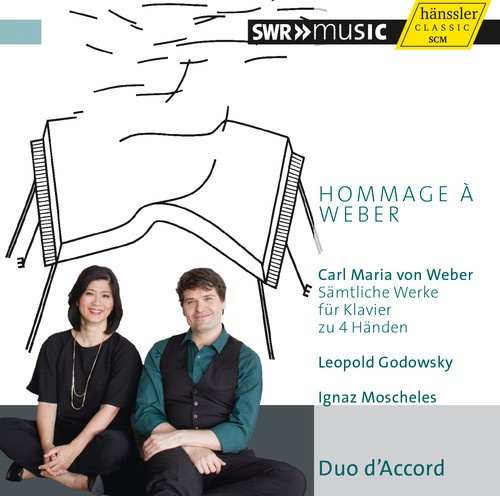 Weber - Piano Works For 4 Hands
