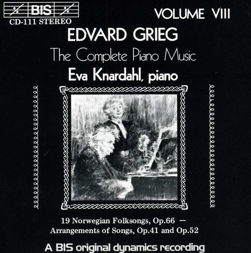 Grieg Edvard - Complete Piano Music Vol 8