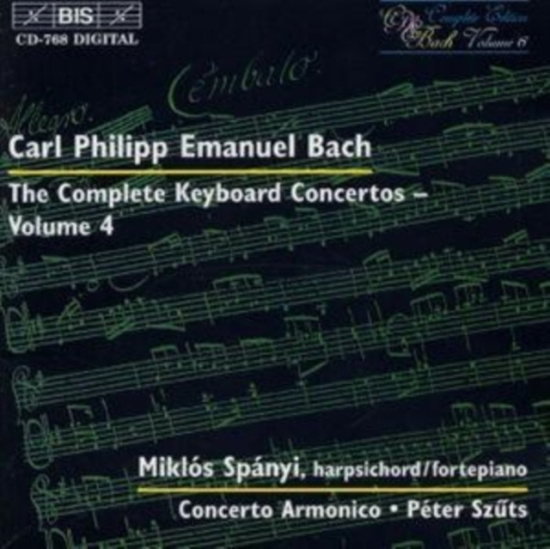 Bach Carl Philipp Emanuel - Keyb Concertos Vol 4