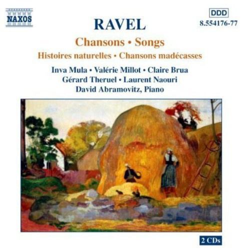 Ravel Maurice - Songs For Voc & Piano