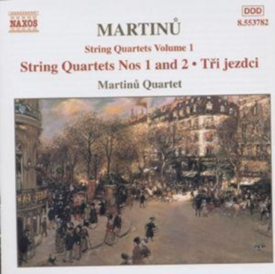 Martinu Bohuslav - String Quartets Vol 1