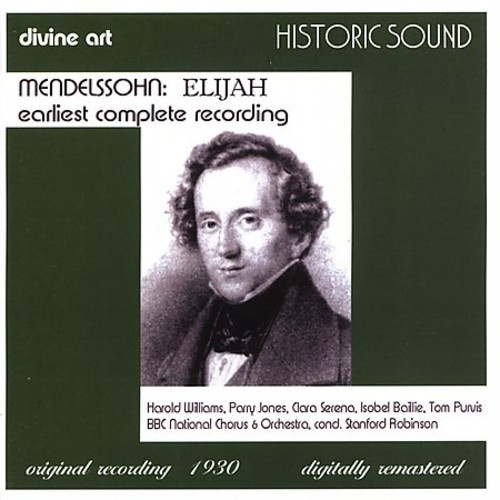 Mendelssohn Bartholdyfelix - Elias (Elijah-Oratorium Op.70) (Ga)