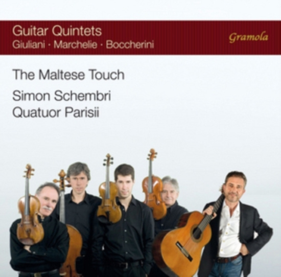 Quatuor Parisii Simon Schembri - The Maltese Touch - Guitar Quintets