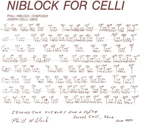 Niblock Phill - Niblock For Celli