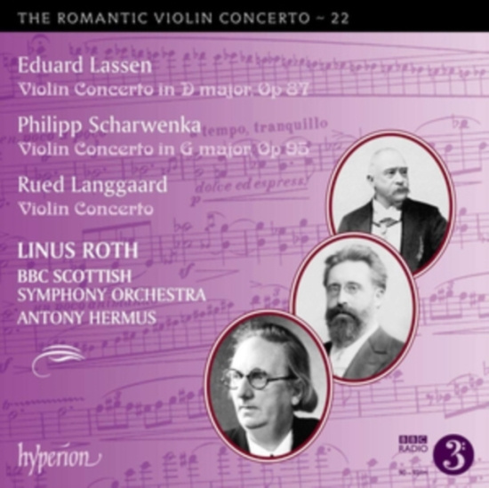 Lassen Eduard Scharwenka Philipp - Romantic Violin Concerto, Vol. 22