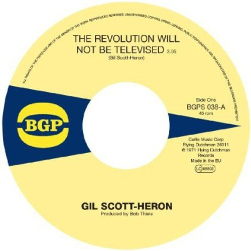 Gil Scott-Heron - Revolution Will Not Be Televised /
