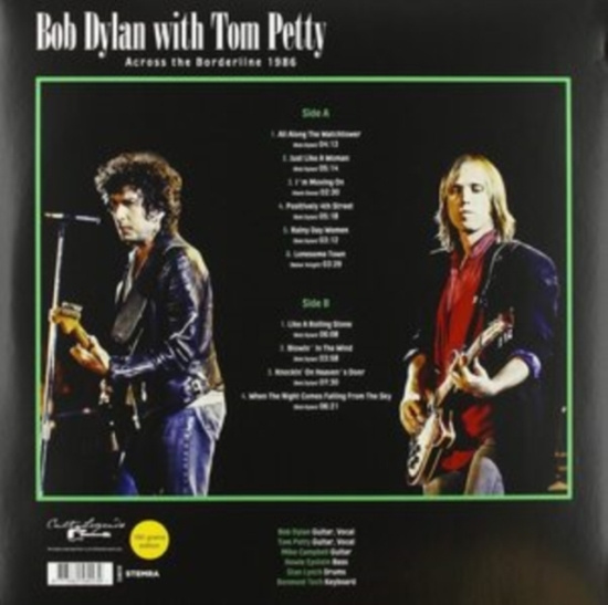 Dylan Bob With Tom Petty - Across The Borderline 1986