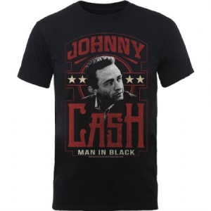 Johnny Cash - Straight Stare Uni Bl   