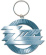 ZZ Top - ZZ Top Standard Keychain: Circle Logo ZZ Top - ZZ Top Standard Keychain: Circle Logo