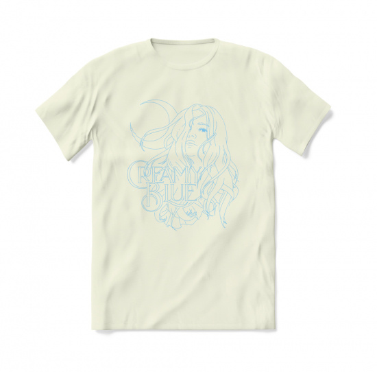 Sarah Klang - T-Shirt Creamy Blue Unisex -  