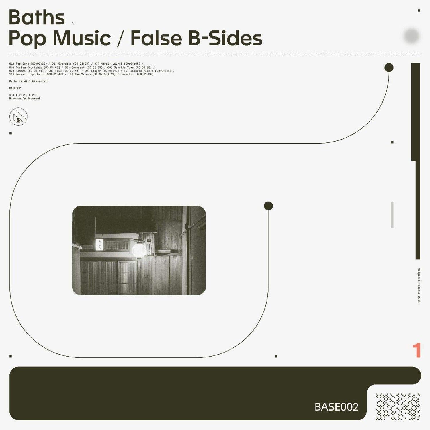 Baths - Pop Music/False B-Sides (Cream Viny