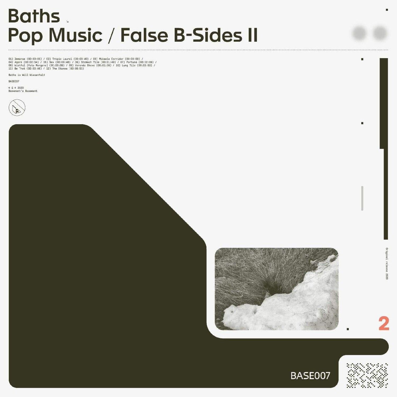 Baths - Pop Music/False B-Sides Ii (Cream V