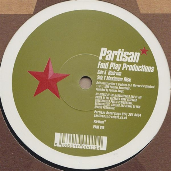 Foul Play Productions - Redrum/Maximum Risk