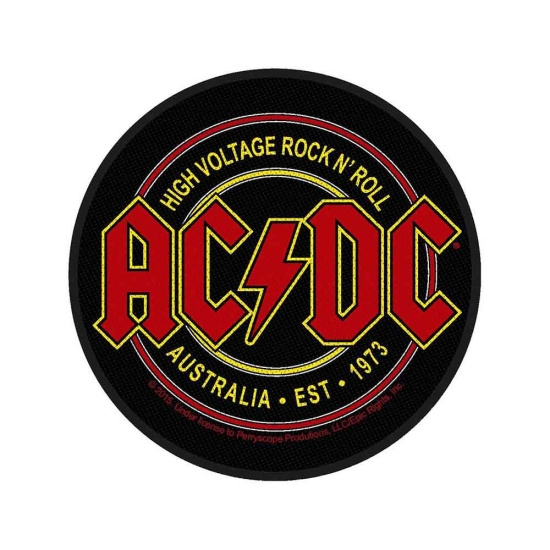 Ac/Dc - High Voltage Rock N Roll Standard Patch