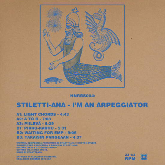 Stiletti-Ana - I'm An Arpeggiator (Black Vinyl EP)