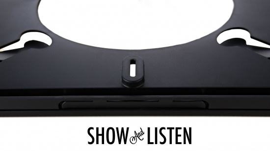Show And Listen - Black LP Flip Frame