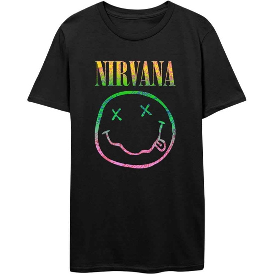 NIrvana - Nirvana Unisex Tee : Sorbet Ray Smiley