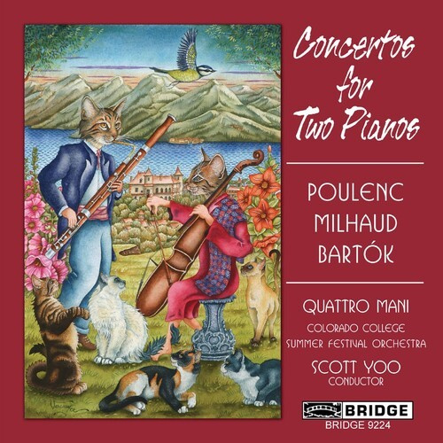 Poulenc/Milhaud - Concertos For 2 Pianos