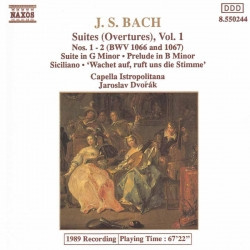 Bach Johann Sebastian - Suites Overtures Vol. 1