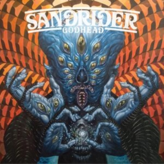Sandrider - Godhead (Orange And Charcoal Hand-P