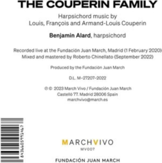 Couperin Francois Couperin Louis - The Couperin Family