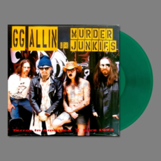 Allin Gg & The Murder Junkies - Terror In America (Clear Green Viny