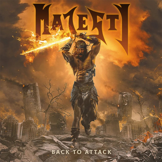 Majesty - Back To Attack (Digipak CD)