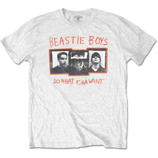 Beastie Boys - So What Cha Want Uni Wht     (M)