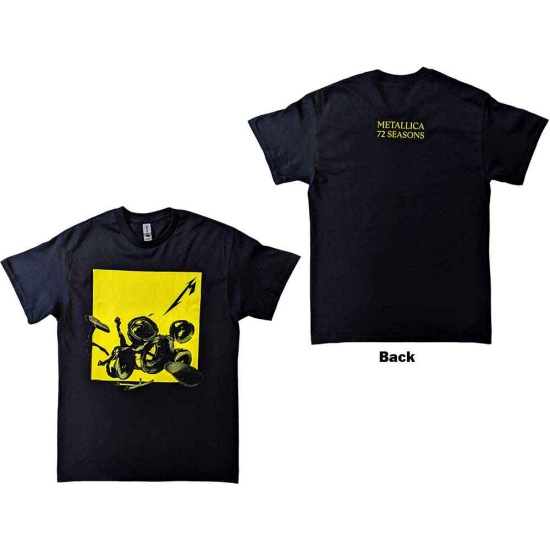 Metallica - T/S Broken Burnt Drums (S)