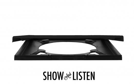 Show And Listen - Black LP Flip Frame 4-Pack