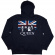 Queen - Unisex Pullover Hoodie: Union Jack Queen - Unisex Pullover Hoodie: Union Jack