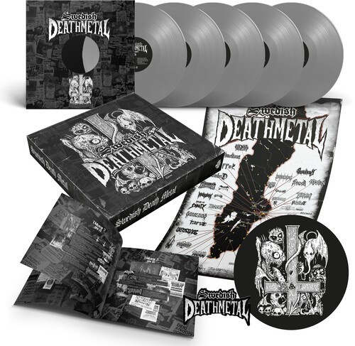 Various Artists - Swedish Death Metal (5 Lp Silver Vi